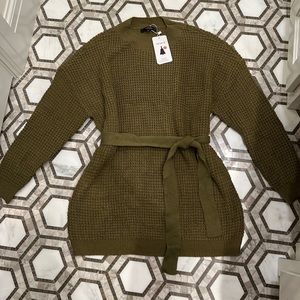 Women’s Olive Sweater Tunic